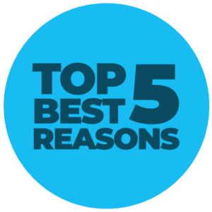 Top 5 best reasons to play at a no deposit bingo site