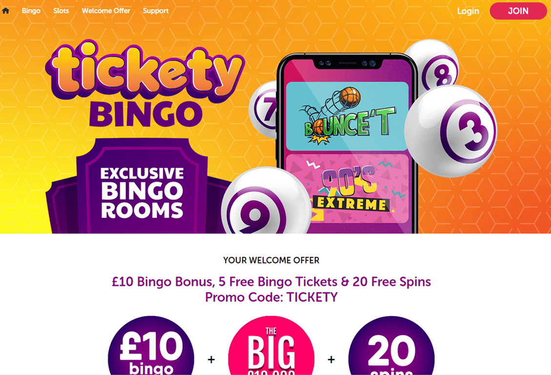 Tickety Bingo Screenshot