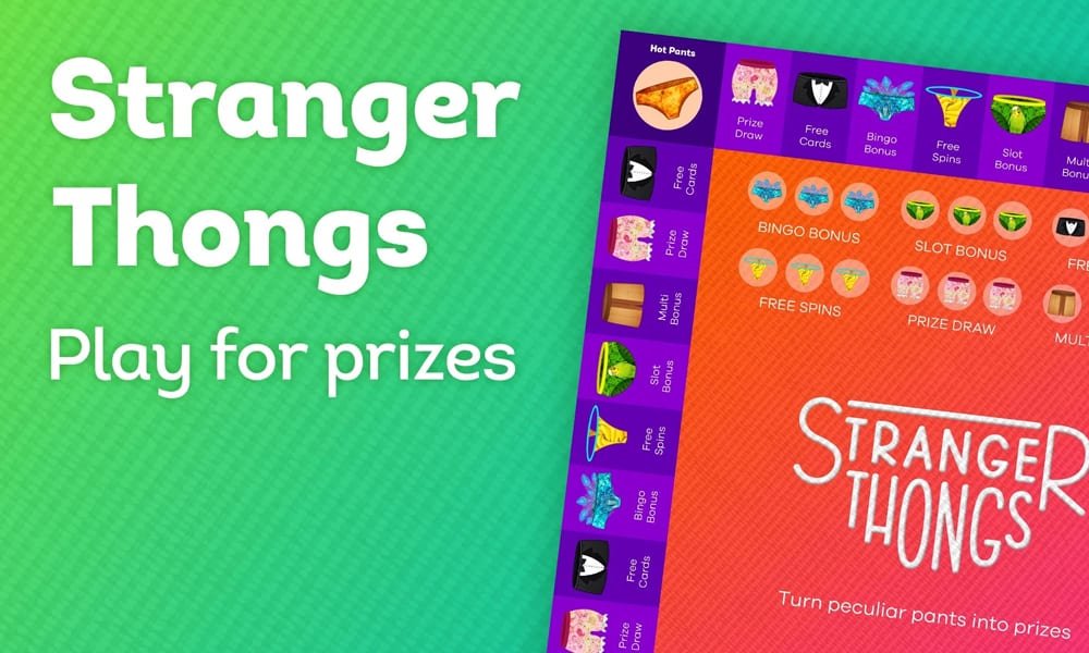 Stranger Thongs Lucky Pants Bingo